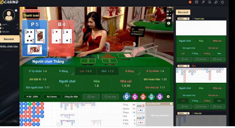 Chơi baccarat online tại SODO66